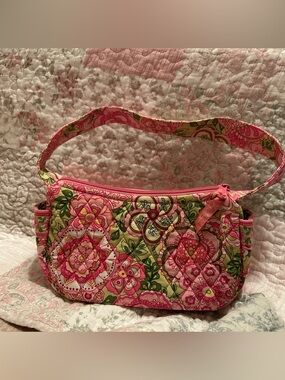 Vera Bradley Retired Petal Pink Maggie Purse Bag